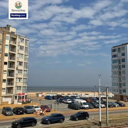 Sea View 1 Bedroom Flat With Pool - Ideal For Couples & Families By Slowaystay & Short Term Ostend