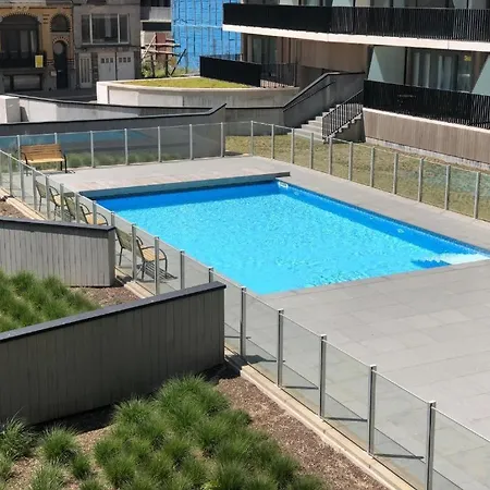 Sea View 1 Bedroom Flat With Pool - Ideal For Couples & Families By Slowaystay & Short Term * Oostende